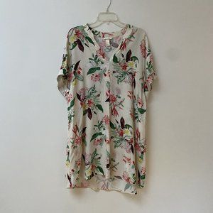 H&M drop shoulder shirt dress